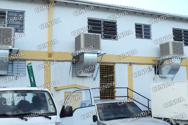 cooler ducting in home